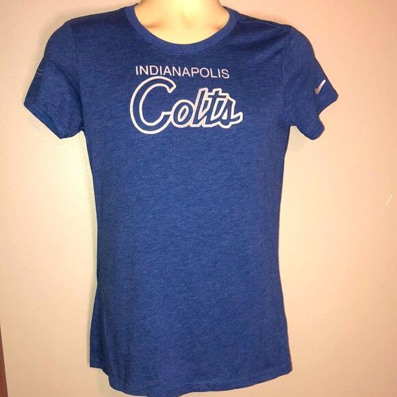 Nike NFL Indianapolis Colts Women’s Short sleeve Crewneck T-Shirt Medium - Picture 1 of 6